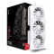 Komputer do gier Prism AMD Ryzen 5 9600X 32GB DDR5 RX 9060 XT 16GB 1TB 650W  W11Pro biała